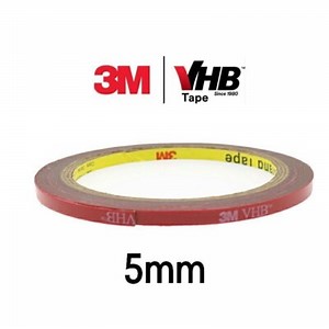 3M Double Sided Heavy Duty Mounting Tape Roll VHB Waterproof Heat-Resistant 5mm  | eBay UK