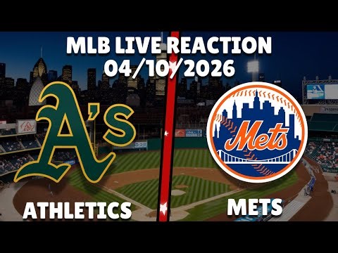Mets vs Athletics | New York Mets vs Athletics | Live Reaction | #mets #athletics #mlb