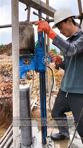 Soil Investigation Process – Core Drill Rig at Worksite!