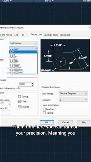 #Autocad how to set Dimension 🚀 **AutoCAD Short Trick That Every Civil Engineer Should Know!** 📐
