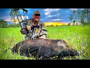 2 EPIC BOW HUNTS for Wild Boar with NO EARS!!!! {Catch Clean Cook} Brand New Bow!