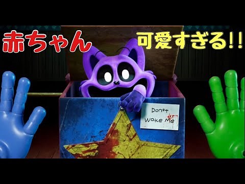 赤ちゃんキャットナップが可愛すぎる！！色んなキャットナップの映像が見つかりました！【Poppy Playtime CHAPTER 3】KAWAII ANIMATION CatNap【ファンメイド映像】