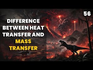 56. Difference Between Heat Transfer and Mass Transfer | Chemical Engineering | The Engineer Owl