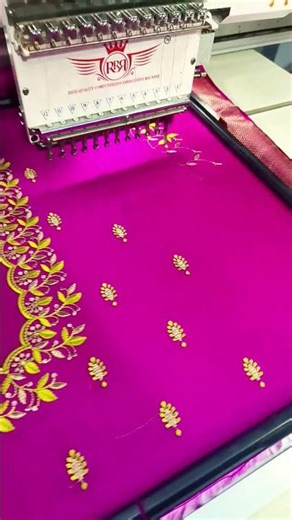 computer embroidery work 7670866440#shots#viralvideo