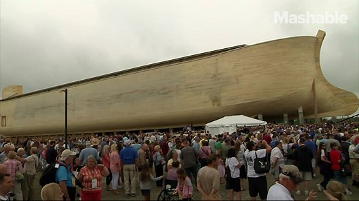 This $100 million Noah's Ark replica just opened in Kentucky. | Mashable
