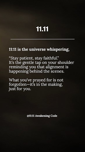 10K views · 161 reactions | 11:11 Awakening Code on Reels | Facebook