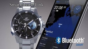 1K views · 28 reactions | The newest addition to the EDIFICE Bluetooth collection. The outstanding feature of this watch is the 3D globe dial! #Casio #BluetoothSmart Video Credits: CASIO EDIFICE Europe | Ramesh Watch Co. | Facebook