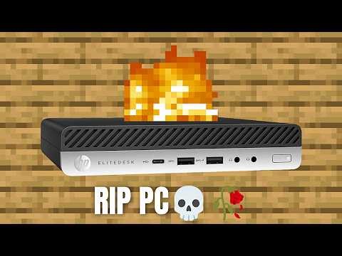 STREAM MINECRAFT JAVA EN PC DE OFCINA, EXPLOTA...?