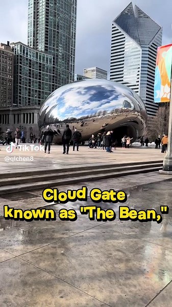 Cloud Gate, popularly known as