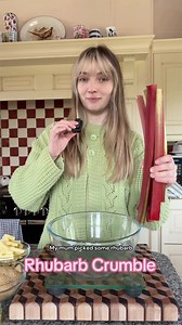Rhubarb Crumble Recipe ft. a Slug