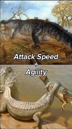 Deinosuchus Vs. Sarcosuchus & Purussaurus #dinosaur #edit