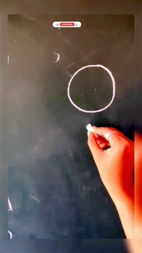 Chalk Art Magic on the Blackboard ✨🖤ब्लैकबोर्ड पर चित्र बनाना ‪@NIswarii‬ #drawing #blackboard #art