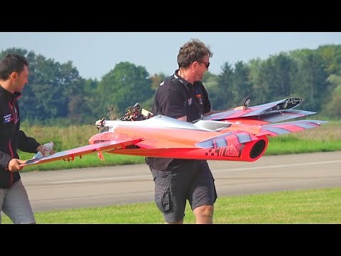 BRUTAL RC JET CRASH! MID-AIR DESTRUCTION OF RC JET PROTOTYPE
