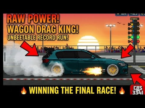 BMW X1M FASTEST CAR BUILD IN PIXEL CAR RACER 755HP 🤯