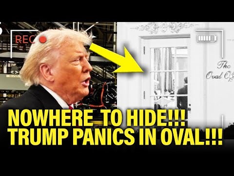 Trump PANICS ALL NIGHT in OVAL after DISASTER TRIP