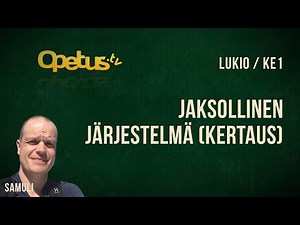 Jaksollinen järjestelmä (kertaus)