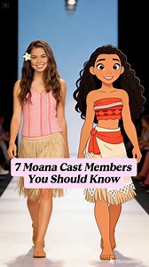 85K views · 682 reactions | Meet the Hollywood stars who brought Disney’s Moana to life! From Moana’s fearless voice to Maui’s powerful presence, discover the talented actors behind the beloved characters. This cast helped create an unforgettable ocean adventure filled with heart, music, and courage. #moana #movies #animatedmovie #everyonefollowers | Eddy N. San Pedro | Facebook