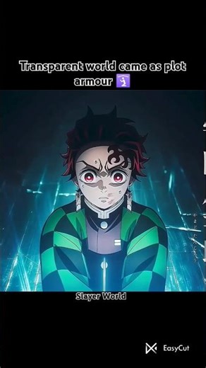 Tanjiro activated Transparent world 🔥 #demonslayer #anime #shorts
