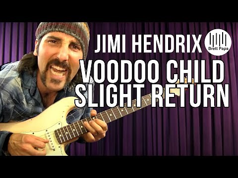 Jimi Hendrix - Voodoo Child Slight Return - Guitar Lesson