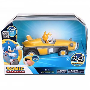 Team Sonic Racing RC: Tails The Fox - NKOK (603), 2.4GHz RC Car With Turbo Boost, Officially Licensed Sega Sonic The Hedgehog, Battery Powered, Transmit Up To 150', Ages 6