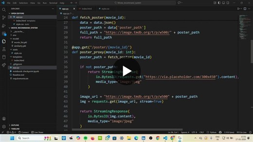 #machinelearning #fastapi #python #aiprojects | Jaydeep--- ---Prajapati