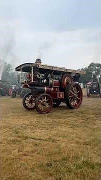 Steam engines in the arena at Weeting Rally #steam #steamengine #steamrally