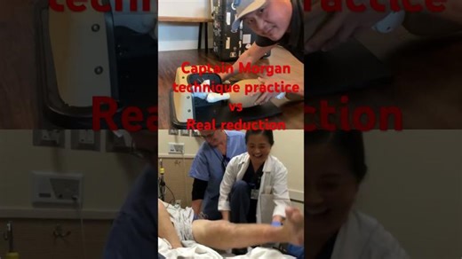 Practice vs Real reduction.  How to reduce hip dislocation! #orthopedic #emergencymedicine | Joint Reduction Simulation Lab – Advancing Clinical Skill for Ortho, EM, AT & Nursing Educati
