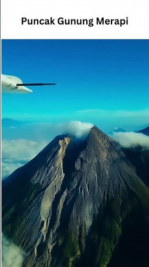 Puncak Gunung Merapi