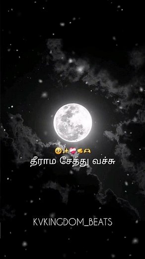 ✨❤️‍🩹😩koondukulla enna vetchi | lyric song | #trending #love #lovesong #tamilsong