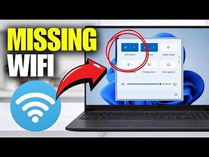 How To Fix Laptop WiFi Disappeared In Windows 11 (2025)