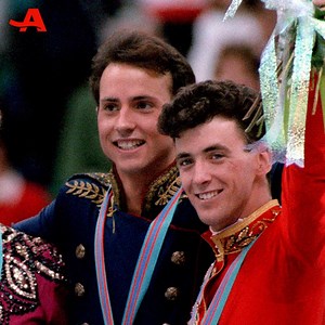 This week in 1988, the world watched with bated breath as "The Battle of the Brians" unfolded during the Olympic Winter Games Calgary. World champion men’s figure skaters Brian Boitano and Brian Orser competed to see who would take home the gold. | AARP