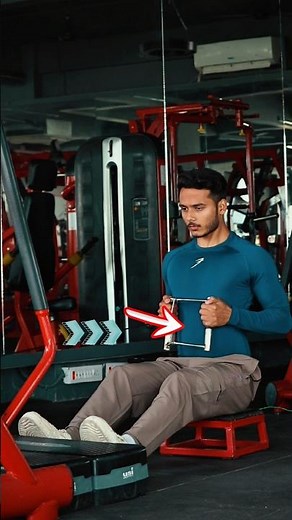 Cable Row Form Tips ( DO THIS! ) #backworkout #backday #shorts #ytshorts