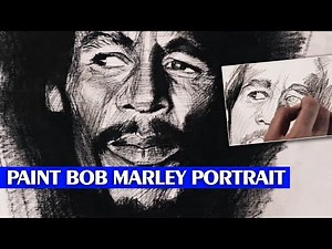 Draw Bob Marley's Portrait Step by Step