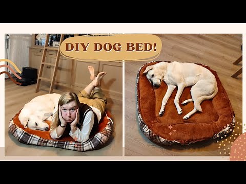 🐾 DIY Dog Bed Sewing Tutorial // 🧵Fall sewing 2023!