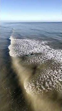 Michaela paddle boarding on the sea at Pevensey Bay Pt 1. 13/12/2025