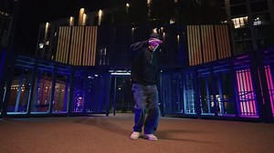 Contemporary Choreography Style Man Dancing Freestyle And Breakdance Modern Dance Performance