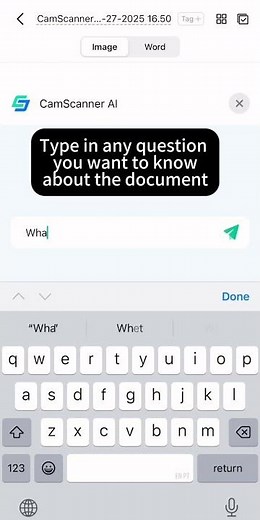 Instruction of CamScanner AI #camscanner #convertpdf #ai #pdf