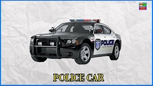 Names and Sounds of Vehicles Learning Videos Cars for Kids Transportation sounds