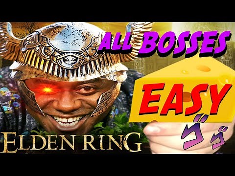 Elden Ring - CHEESE All Bosses (EASY)