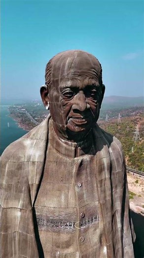Statue of unity, Vadodara, Gujarat. [World’s tallest statue, 182m tall, Sardar Vallabhabhai Patel]