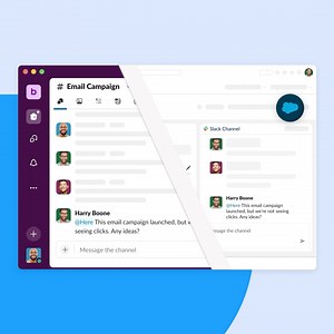 CRM data, meet Slack conversational context. 欄 Align cross-functional teams around a unified customer view — right in the flow of work — with Salesforce channels. With every teammate seamlessly connected to both Slack and Salesforce, problem solving happens in minutes, not days.  https://sforce.co/4kMzLcW | Slack | Facebook