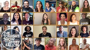 Watch the Original Cast of "Hamilton," Jimmy Fallon & The Roots' Performance of "Helpless"