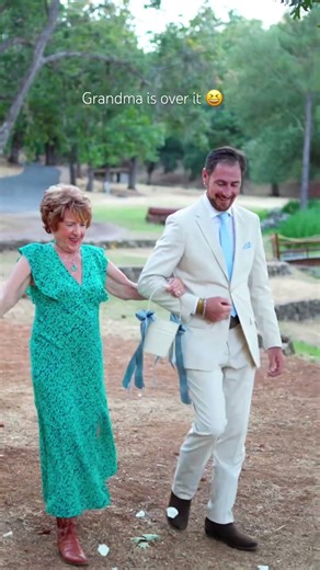 When Grandma is over it! #flowergirl #grandma #bloopers #funny #bride #wedding #guyfieri #lol
