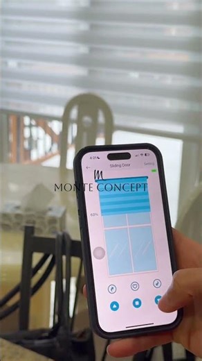 Motorized Zebra Shade