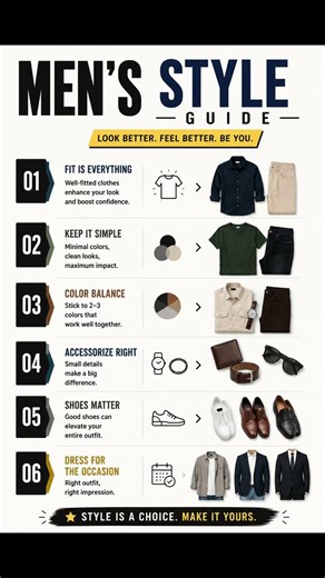 Basic casual outfit guide for men 👌 #fashionguide #casualoutfits #mensfashion #fashion #stylishmen