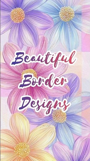 Assignment Front Page Design 🎀 Border Designs 💡 Front Page designs ❤️ Border design for notebook