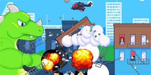 Roar Rampage Classic tasks you with destroying all in your path, coming soon to iOS and Android