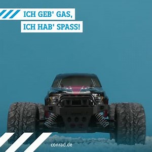 3.2K views · 14 reactions | Hier ist monstermäßiger Fahrspaß garantiert!  Sogar an Regentagen kannst du mit dem Monstertruck ordentlich Gas geben, da alle Elektronik-Komponenten wasserdicht sind.  Das Modell von Reely findest du hier: https://bit.ly/33Giug7 | Conrad Electronic | Facebook