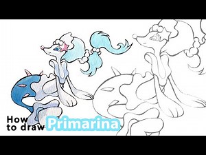 How to draw Primarina from Pokémon