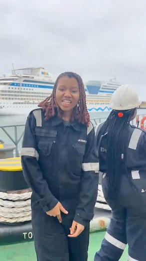 47K views · 1.5K reactions | These two are proof that women belong in every corner of the world—including the engine room or the bridge! Keep vibing, seasters! : C Thanethe #WomenInMaritime #Seafarersmagazine | Seafarers’ Magazine | Facebook